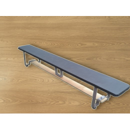 Скамья гимнастическая мягкая 2,0 м, ножки металлические