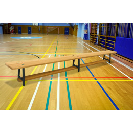 Скамья гимнастическая 2,5м на металлических ножках