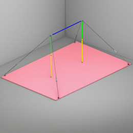 Перекладина гимнастическая универсальная